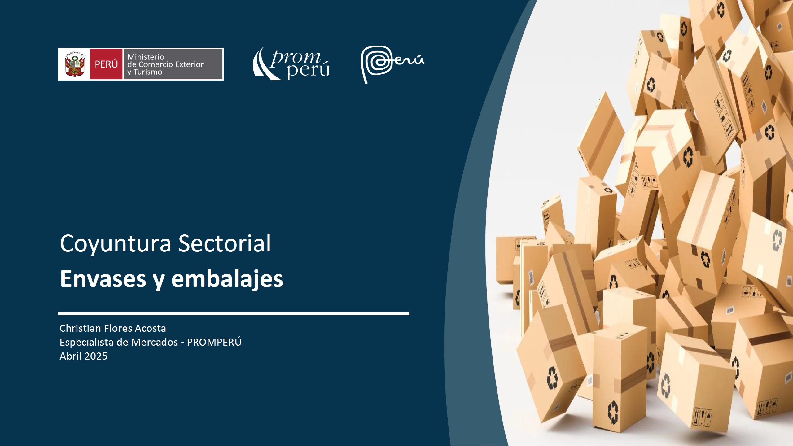 Coyuntura Sector Manufacturas - Envases y embalajes (Abril)